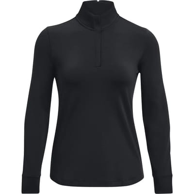 Under Armour Golf Playoff Sweatshirt Met Halve Rits Zwart S Vrouw