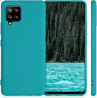 Hoesje Geschikt Voor Samsung Galaxy A42 hoesje - A42 5G hoesje Pine Groen - Hoesje Geschikt Voor Samsung Galaxy A42 hoesje Nano Liquid siliconen Backcover- hoesje Hoesje Geschikt Voor Samsung Galaxy A42