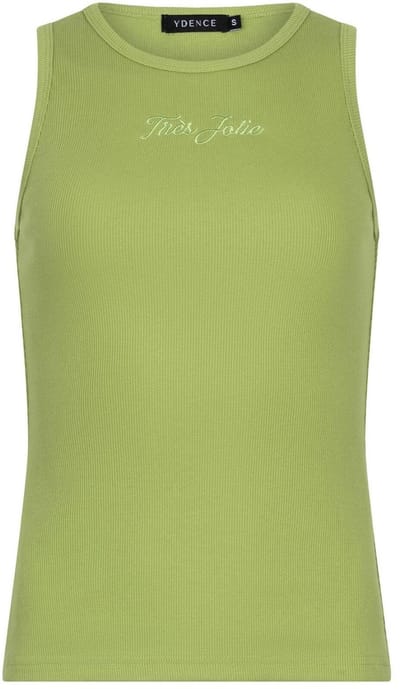 Ydence Top Très Jolie Tops & T-shirts Dames - Shirt - Groen - Maat XS