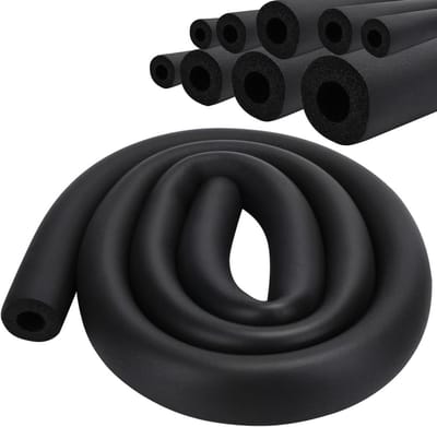 Zwarte Buisisolatie van Schuimrubber voor Warmtebehoud, 32 mm Doorsnede