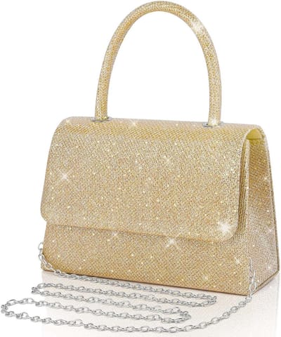 Elegante Avondtassen voor Dames, Clutch Bag met Afneembare Ketting, Geschikt voor Bruiloften, Feesten en Bals, Perfect Cadeau voor Vrouwen