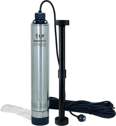 Dieptepomp – Bronpomp – Putpomp – Waterpomp – RVS Pomp – 900 Watt Krachtige Motor – Compacte Diameter 9,6 cm voor Smalle Putten