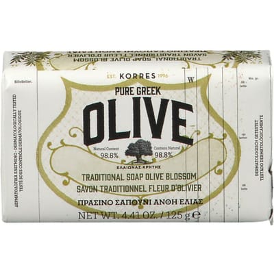 Korres Pure Greek Olive Traditional Soap Blossom 125 Zeep