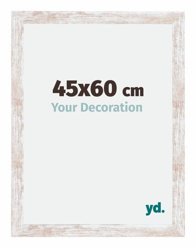 Your Decoration - Fotolijst 45x60 cm - MDF - White Wash - Catania