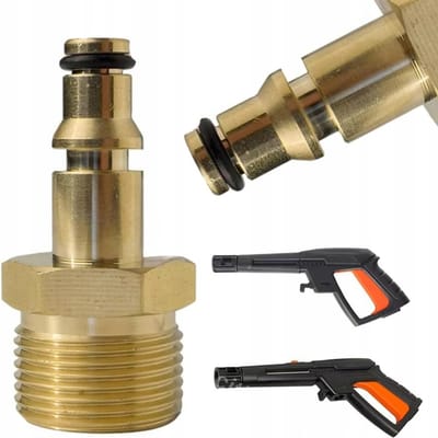 Rosfix Adapter Snelkoppeling - Messing M22x1,5 14 mm - Click Afdichting - Geschikt voor Patriot, Daewoo