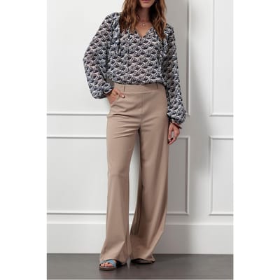 Studio Anneloes Isabella Flower Top Multi Color Maat: XS | Longsleeves Outlet | Dames