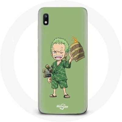 Coque pour Samsung Galaxy A10 One piece Manga Roronoa Zoro