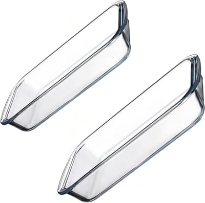 Glazen Bakvorm - Oven Schaal - Cakes Bakken - Hittebestendig Borosilicaatglas - 1L en 1.6L - Transparant