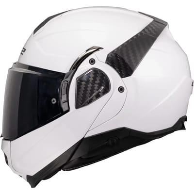 LS2 FF910 Advant II Solid Wit Systeemhelm - Helm