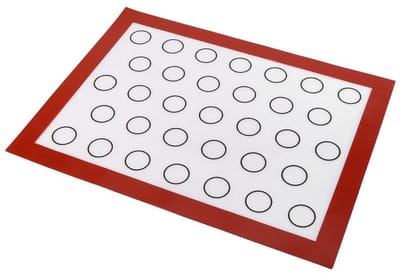 Dailygoods- Bakmat Antiaanbaklaag - Siliconen - Ovenbestendig - Flexibel - Voedselveilig - Gemakkelijk Schoon te Maken - 40x30 cm - Bakplaat