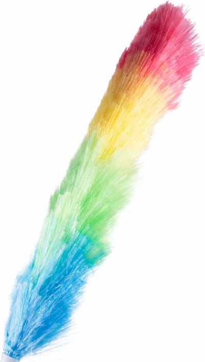 Benson Plumeau/duster - uitschuifbaar - synthetisch - gekleurd - 78-103 cm - Schoonmaken/afstoffen