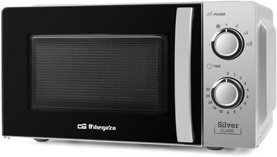 Magnetron Oven - Keukenapparaat - Snel Eten - Ontdooifunctie - 20 Liter - Zilver