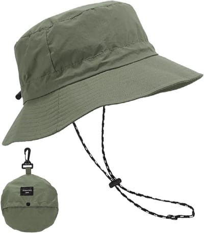 Zomerse Bucket Hat - Vouwbare Zonnehoed voor Vrouwen - Waterdichte en Sneldrogende Hoed voor Strand - Zwembad - Park - Kamperen - Picknick - Wandelen