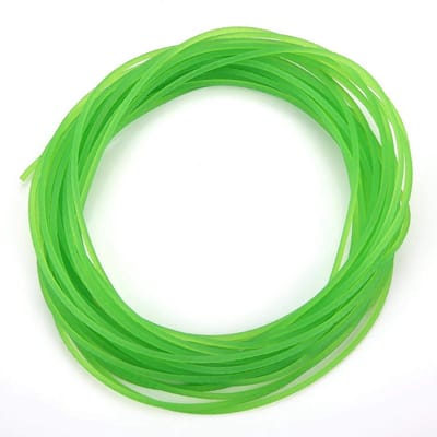 Dailygoods- Aandrijfriem Slijtvast - PU Ronde Riem - 2mm x 10m - Hoogwaardige Transmissie - Eenvoudig te Installeren - Ruw Oppervlak - Transmissieriem