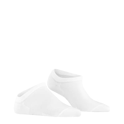 FALKE Active Breeze kort eenkleurig lyocell sneakersokken enkelsokken dames wit - maat 35-38