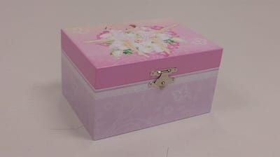 Sieradendoosje met muziek - Ballerina - Harlekin Music Box Collection