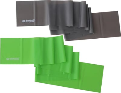 Schildkröt Fitness - Weerstandsband - Set Van 2 - Groen/Zwart