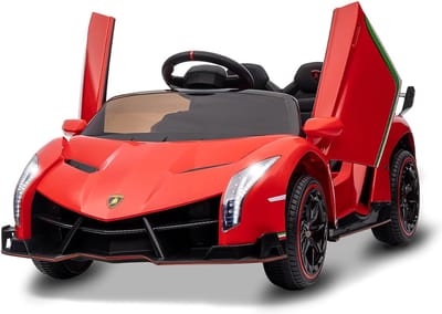 Equivera Kinder Auto Electrisch - Accu Auto voor Kinderen - Auto voor Kinderen - Cadeau voor Kinderen
