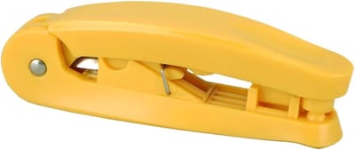 Netwerk Draadstripper - Netwerktang UTP - Kabels Beheren - Ergonomische Grip - 11 cm - Geel