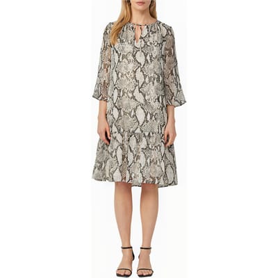 s.Oliver  Kleider/einteiler Beige Maat: 34 | Blousejurken Outlet | Dames | Beige