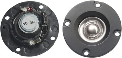 Tweeter Speaker - Hoge Ton Luidspreker - Muziek Luisteren - Metaal Film - 2 Inch - Zwart