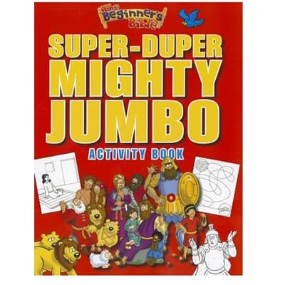 The Beginner's Bible Super-Duper, Mighty, Jumbo Activity Book - Zondervan