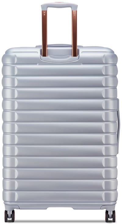 Delsey Shadow 5.0 Spinner 82 cm - Uitbreidbaar 131/143 liter - 82x55x34.5/37.5 cm - platinum