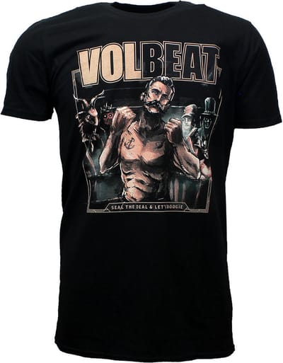 Volbeat Seal The Deal T-Shirt - Officiële Merchandise - L