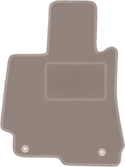 Beige bestuurdersmat voor: Mercedes W221 S-klasse Sedan kort (2005-2013)
