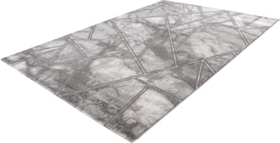Marmaris Vloerkleed – Grijs – Marmerlook Design – Modern & Laagpolig – 160x230 cm