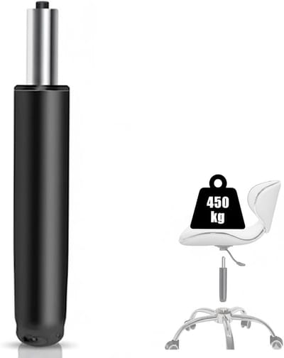 Gasveer bureaustoel 450 kg - 290 mm - 430 mm verstelbare hoogte - eenvoudig te vervangen - voor optimaal zitcomfort - ShopVlot