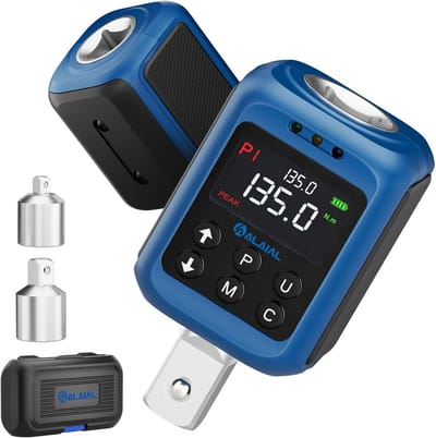 Digitale momentsleutel 1/2 inch 2-135 Nm met LED en zoemer