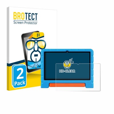 BROTECT - Screenprotector voor ZIOVO Z138 10" - Folie Beschermfolie transparant 2 Stuks