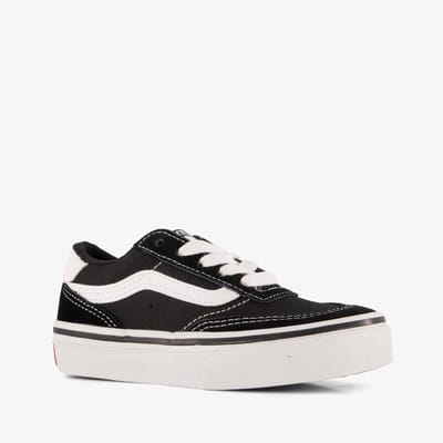Vans kinder sneakers zwart wit - Maat 36