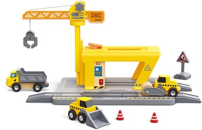 Bouw van spoorwegkranen