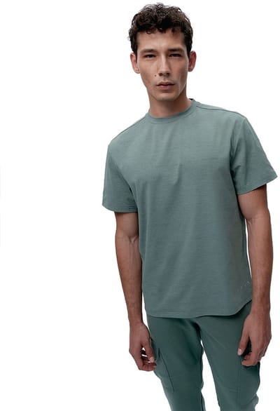 Born Living Yoga Baffin T-shirt Met Korte Mouwen Grijs M Man