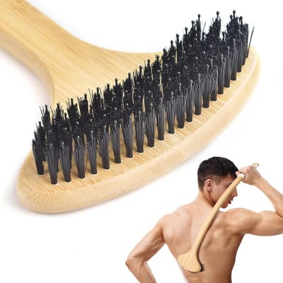 Extra lange houten rugkrabber - Natuurlijke bamboe jeukverlichting voor mannen en vrouwen