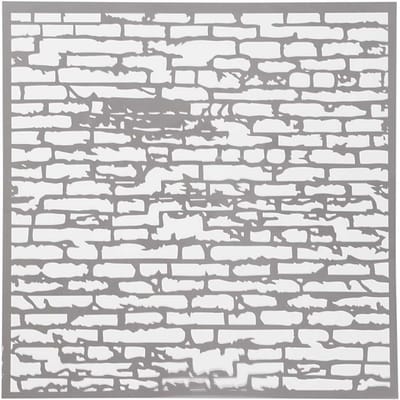 Creativ Company Sjabloon Stenen Muur 30,5cm