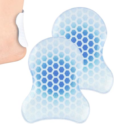 Ski Scheenbeschermers - Snowboard Beschermer - Wintersport Bescherming - Schokabsorberende Gel - 9x7.4 cm - Blauw