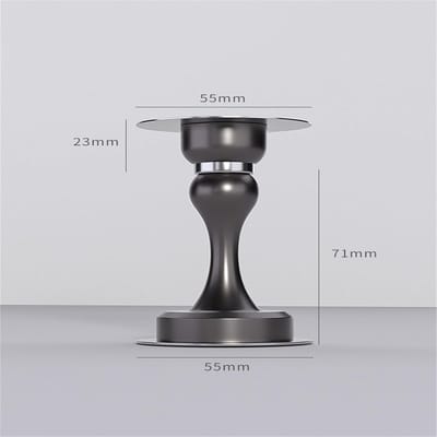 Magnetische Deurstopper - Deurhouder Deurvanger - Deuren Open Houden - Geen Boren Nodig - 15x15x15 cm - Goud
