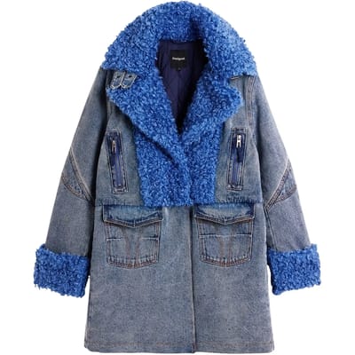 Mantel Desigual REPIRSE_CHAQ_MOONLIGH 26SWEWX1