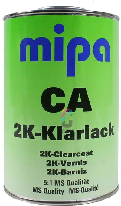 MIPA CA 2K Metaal Blanke Lak - Hoogglans