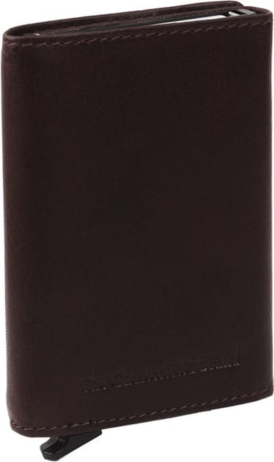 The Chesterfield Brand Leren Kaarthoes Lancaster Card Holder Brown Bruine