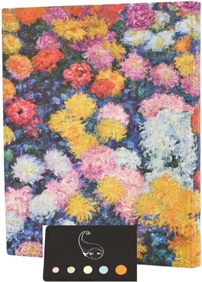 Agenda Set - Planner Organizer - Dagelijkse Planning - 1 Dag Per Pagina - 18x23 cm - Wilde Bloemen