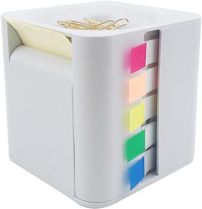 Memo Pad Houder - Notitie Blok - Bureau Organisatie - Stijlvol Ontwerp - Grijs