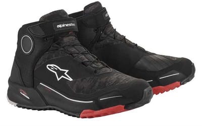 Alpinestars CR-X Drystar Riding Zwart Camo Rood - Laars