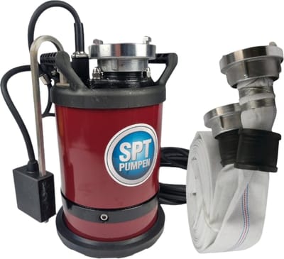 SPR 370 WE Vlakzuiger 2 mm Professional met Niveau regeling door middel van In hoogte instelbare electrode 13.8 m3/h - slaat automatische af en aan.