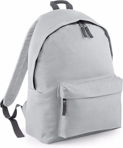 BagBase Backpack Rugzak - 18 l - Light Grey/Grap