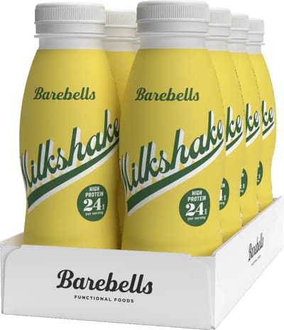 Barebells Milkshake - Eiwitshake / Proteine Shake - Lactosevrij - 330 ml - Banaan
