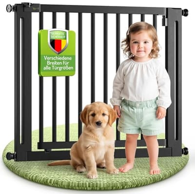 Trapbescherming voor Kinderen - Veilig Hek Zonder Boren van Hout (63-161 cm)